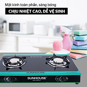 Bếp Gas Hồng Ngoại Đôi Sunhouse SHB004MT - Hàng chính hãng