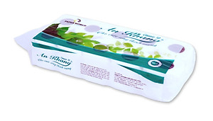 Hai lốc giấy vệ sinh An Khang Classic10 hai lớp - 10 cuộn / lốc