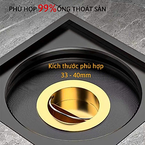 Nắp Đậy Cống Thoát Nước Chống Mùi Hôi, Côn Trùng - Chuyên Dùng Cho Sàn Nhà Tắm, Nhà Vệ Sinh - HÀNG CHÍNH HÃNG MINIIN