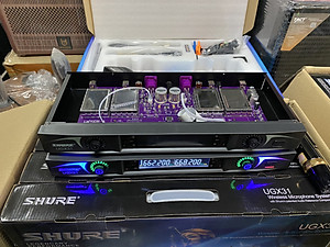 Micro không dây SHURE - Chất Âm Hay - Sóng Xa 150m - Hàng Nhập Khẩu