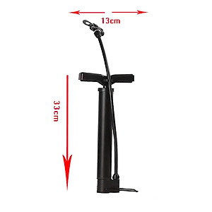 Bơm xe đạp, xe máy xách tay siêu nhẹ, áp suất 120 PSI, thân hợp kim siêu bền, hỗ trợ cả van Mỹ và van Pháp, bơm được cho tất cả các loại xe đạp bao gồm xe đua, xe địa hình, xe đạp đường trường
