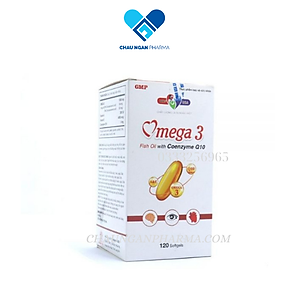 Dầu cá Omega 3 Fish Oil Mediphar Chai 120 viên - Hỗ trợ tăng cường sức khỏe, giúp bổ não, tốt cho da và mắt, cải thiện trí nhớ, giảm nguy cơ xơ vữa động mạch.