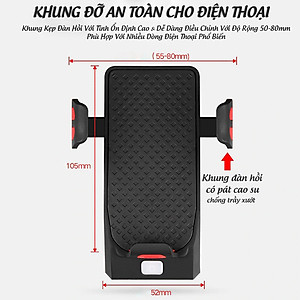 Đèn Pha LED Xe Đạp Siêu Sáng Chống Nước Có Sạc Điện USB Kèm Giá Đỡ Điện Thoại Và Còi Xe Đạp T6, Hỗ Trợ Sạc Lại Điện Thoại Khẩn Cấp Giúp Đạp Xe An Toàn Ban Đêm - Hàng Chính Hãng