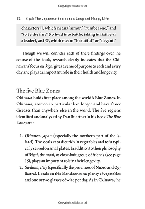 Sách Ikigai : The Japanese Secret To A Long And Happy Life