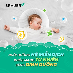 Kẽm giảm biếng ăn cho trẻ 1 - 13 tuổi Brauer Zinc Úc hỗ trợ trẻ ăn ngon, hấp thụ tốt, ngủ ngon, tăng sức đề kháng, phát triển tốt - OZ Slim Store
