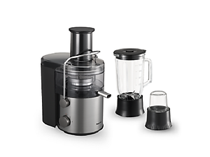 Máy ép trái cây đa năng Panasonic MJ-CB800SRA- Ép hiệu quả với mâm xay 100% kim loại - Công suất 1000W dung tích 2.0L - Kèm cối sinh tố cối xay khô - Hàng chính hãng