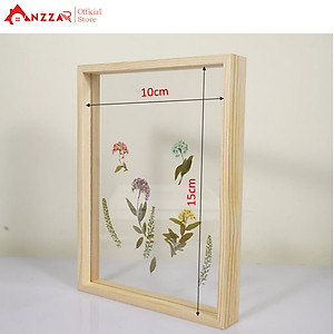 Khung ảnh để bàn nhiều kích thước, khung ảnh trong suốt Anzzar loại 2.5cm