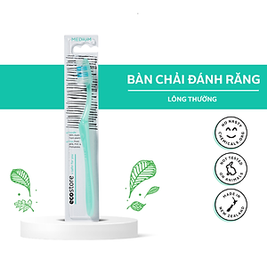 Bàn Chải Đánh Răng Loại Thường Gốc Thực Vật Ecostore - Giao màu ngẫu nhiên