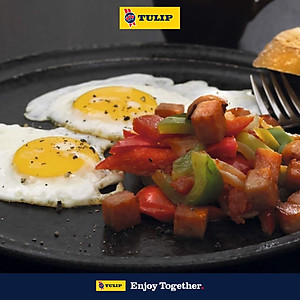 Thịt Heo Hộp Ham Vai Heo Tulip 340g - Nhập Khẩu Đan Mạch | Tulip Pork Shoulder 340g