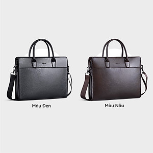 Cặp công sở Trita ( Thời trang nam đựng vừa laptop 13.3 inch - Cặp da TCA21 )