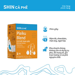 Bộ Quà Tặng Cà Phê Phin Giấy Ghép Trọn Việt Nam - SHIN Cà Phê