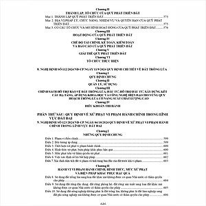 Sách Luật Đất Đai sửa đổi, bổ sung năm 2024 – Quy Định Mới Về Giá Đất, Bồi Thường, Hỗ Trợ, Tái Định Cư Khi Nhà Nước Thu Hồi Đất – Quy Định Về Xử Phạt Vi Phạm Hành Chính Trong Lĩnh Vực Đất Đai (V2579N)