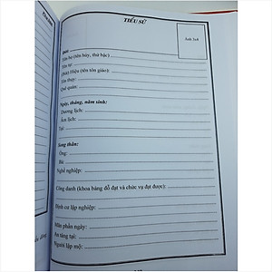 Sách Sổ Tay Ghi Chép Gia Phả Dòng Tộc - Phong Tục Thờ Cúng Tổ Tiên Của Người Việt - V2239D