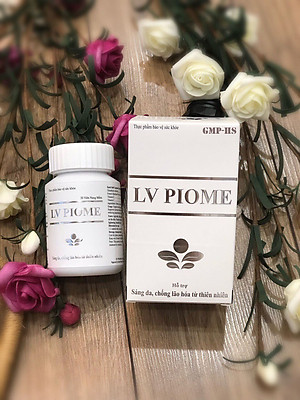 Viên uống trắng da chống lão hóa từ thiên nhiên LV PIOME