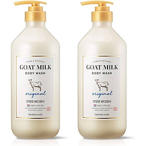 Sữa tắm sữa dê dưỡng trắng, dưỡng ẩm sâu Shower Mate Goat Milk 800ML