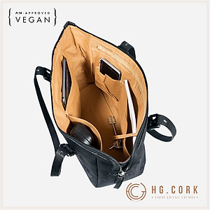 Túi Đeo Vai Nữ Satchel - HGcork Corkor CK149 - Da Cork Thực Vật Cao Cấp - Hàng Chính Hãng, Sản Xuất Tại Bồ Đào Nha