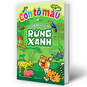 Combo Con Tô Màu Thám Hiểm (4 cuốn)