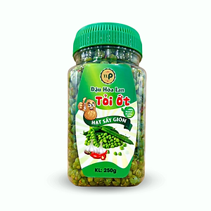 ĐẬU HÀ LAN TỎI ỚT TÂN LỘC PHÁT HŨ 250G