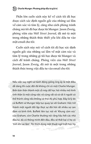 Charlie Munger - Phương Pháp Đầu Tư Giá Trị