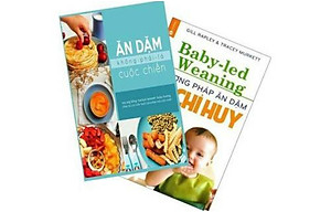 Combo Ăn Dặm Kiểu Nhật + Phương Pháp Ăn Dặm Bé Chỉ Huy + Ăn Dặm Không Phải Là Cuộc Chiến (Tặng kèm poster An Toàn Cho Con Yêu - Quy Tắc 5 Ngón Tay)