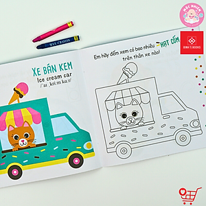 Sách Tô Màu Ngộ Nghĩnh – Đinh Tị Books (Nhiều chủ đề cho bé 3 - 6 tuổi)