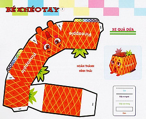 Sách Cắt Và Dán Hình 3D - Bé Khéo Tay - Vườn Mơ Ước