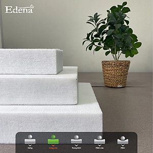Nệm Bông Ép Gấp 3 Edena Cao Cấp-Độ cứng cao -Bảo hành 5 năm