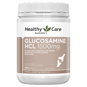 Glucosamine Úc Healthy Care HCL 1500mg Hỗ trợ giảm đau nhức xương khớp - QuaTangMe Extaste