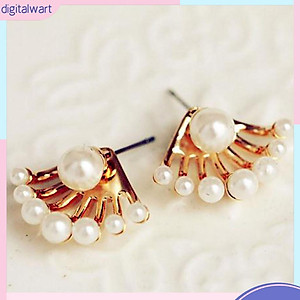 Khuyên Tai Ngọc Trai Giả Dễ Thương Cho Nữ