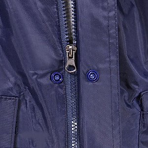 Mô tả sản phẩm Bộ Quần Áo Mưa Vải Dù Size XXXL Vàng Chống Thấm Cao Cấp