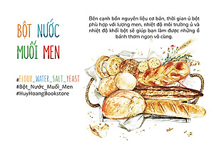 Sách Bột Nước Muối Men: Nền tảng của bánh mỳ và pizza thủ công