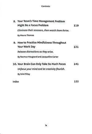 Focus (HBR Emotional Intelligence Series)