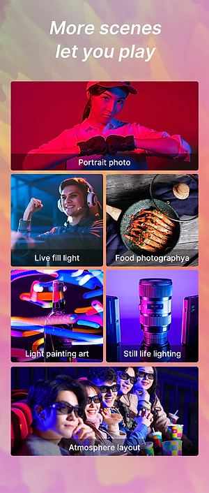 Đèn led video Ulanzi VIJIM VL120 RGB hàng chính hãng