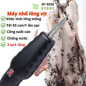 Máy Nhổ Lông Gà Vịt Lợn Cầm Tay Tích Điện Động Cơ Kép: Nhỏ Gọn, Tiện Lợi [Hàng Tốt, Giá Rẻ]