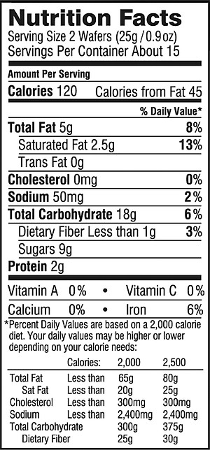 Bánh quế Pepperidge Farm Mỹ 382g - socola