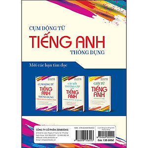 Sách Cụm Động Từ Tiếng Anh Thông Dụng