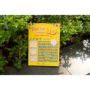 Sách Tập vẽ tranh 3D, khơi nguồn sáng tạo - Cấp độ 3: Thực vật