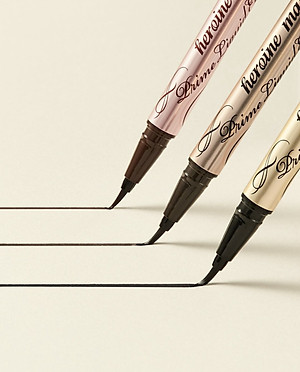 Bút Kẻ Mắt Nước Không Trôi Không Bị Lem Nét Kẻ Siêu Mãnh Kissme Eyeline (0.4 mL)