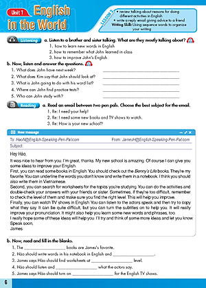 Tiếng Anh 9 i-Learn Smart World - Workbook (Sách bài tập)