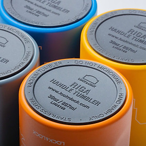 Bình giữ nhiệt LocknLock Riga Tumbler Vietnam Edition màu Be - Nón Lá LHC4160BEG 897ml, Hàng chính hãng, có quai xách dễ dàng mang đi - JoyMall