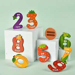 Bộ chữ cái, chữ số nam châm Mideer cho bé từ 3 tuổi trở lên học chữ cái nhận biết con vật và ghép từ đơn giản