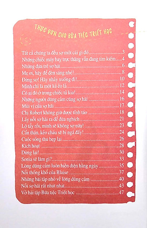 Sách Bữa Tiệc Triết Học - Triết Học Ứng Dụng Cho Mọi Lứa Tuổi - Dũng Cảm Và Sợ Hãi