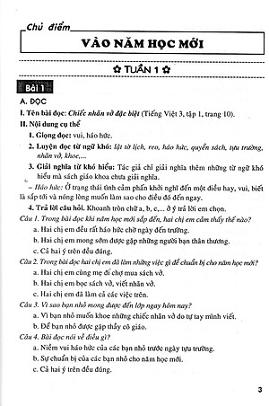 Sách Bồi Dưỡng Tiếng Việt Lớp 3 (Bám Sát SGK Chân Trời Sáng Tạo)_HA