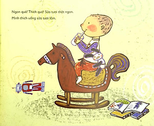 Sách Bé Biết Nhiều Nghề - Ừng Ực, Sữa Thật Ngon! 2+