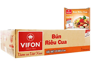 Thùng 30 Gói Bún Riêu Cua VIFON (80g x 30 gói)