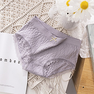 Combo 10 Quần lót nữ dệt kim cotton kháng khuẩn thoáng mát