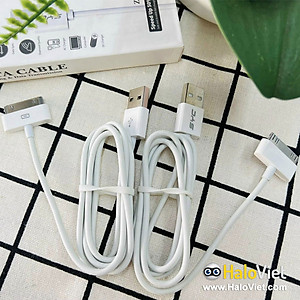 Dây cáp sạc cho iPhone 3G / 3GS / 4 / 4S, iPad 1 / 2 / 3 chất lượng cao dài 1m - Hàng Chính Hãng
