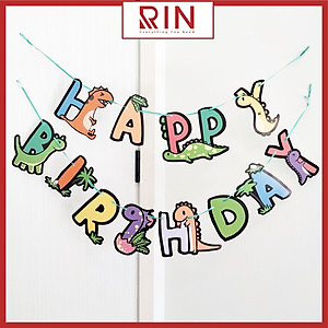 Dây cờ trang trí / Dây cờ treo Sinh nhật – Happy birthday dùng để trang trí nhiều mẫu