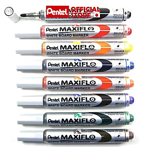 Bút dạ bảng Pentel MWL5 viết mực đều có thể viết dốc ngược mà không cần cồn
