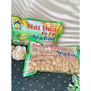 Gói 500GR MỨT DỪA VỊ CACAO SẤY GIÒN SIÊU THƠM NGON THANH THANH